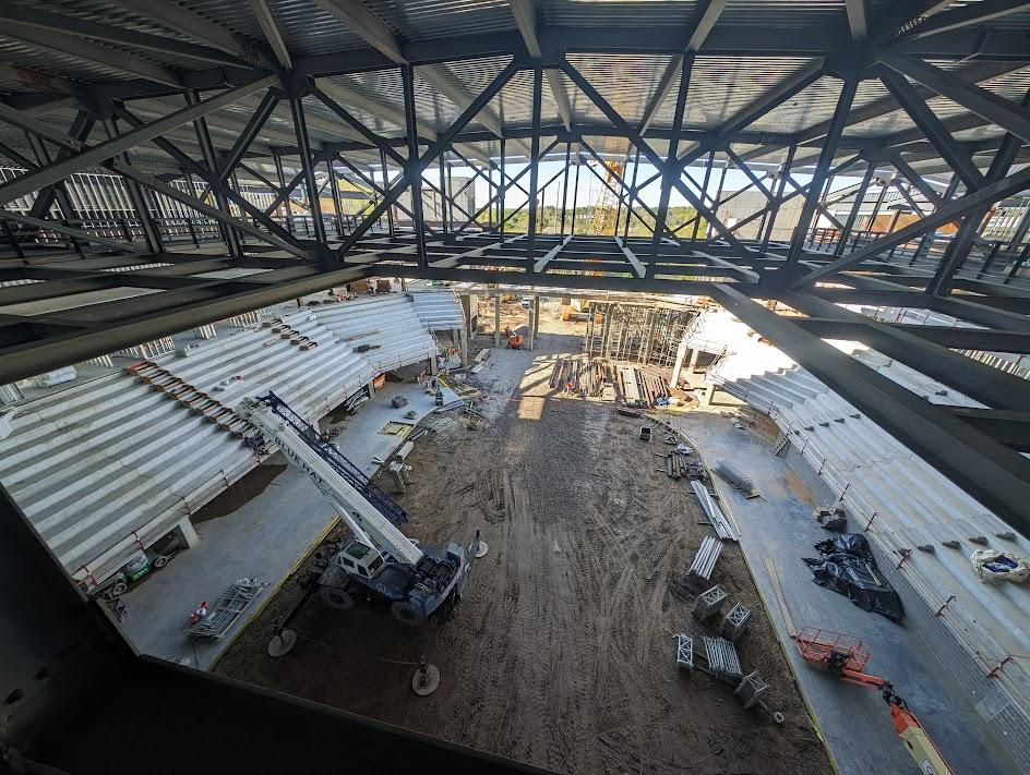 Photo tour: Where Athens' new cornerstone arena stands today